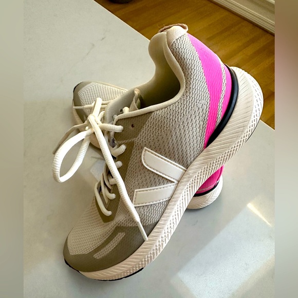 Veja Shoes - VEJA Impala Sneakers Women’s 9, white/pink/black/grey